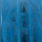 Plava Katedrala - 40x30cm Ulje na platnu - Umetnička slika umetnik Milica MARUŠIĆ
