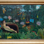 San - po Henri Rousseau Slika rađena po narudzbini - 40x60cm ulje na platnu - umetnik Milica MARUŠIĆ